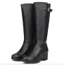 Natural wool genuine leather winter bootsBoots