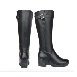 Natural wool genuine leather winter bootsBoots