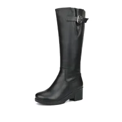 Natural wool genuine leather winter bootsBoots