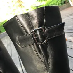 Natural wool genuine leather winter bootsBoots