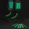 Silicone light up LED luminous shoelaces 12 pcs setShoes