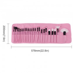 Professional makeup brush set with case 24 pcsBrushes