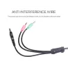 C13 LED gaming headset headphones with microphone & ledHeadsets