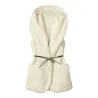 Winter fur hooded vestJackets