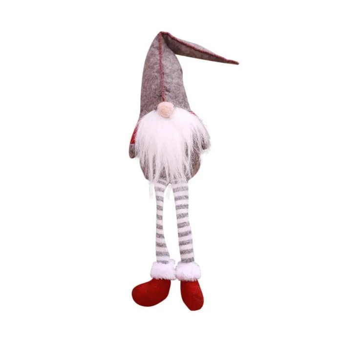 Christmas decoration long-legs sitting elf 50cmChristmas