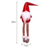 Christmas decoration long-legs sitting elf 50cmChristmas