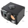 RS-A100 wireless bluetooth speaker with LCD displayBluetooth speakers