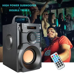 RS-A100 wireless bluetooth speaker with LCD displayBluetooth speakers