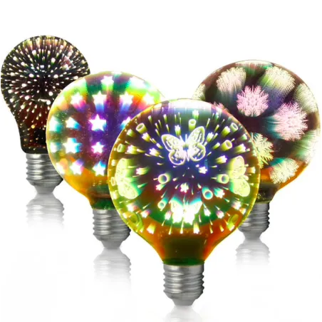 A60 G95 G125 4W E27 3D LED light bulbE27