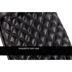 Warm leather winter gloves with touch screen functionGloves