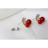 Red cherry earringsEarrings