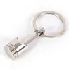 Silver engine pistol - keyringKeyrings