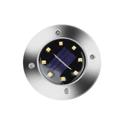 8 LED Buried floor - garden solar light with sensor waterproofSolar lighting