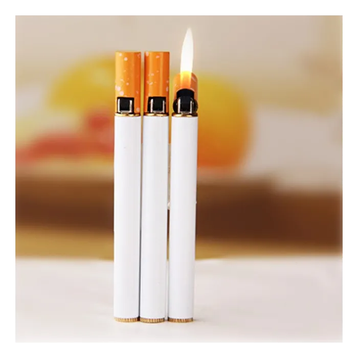 Cigarette shape refillable butane gas lighterLighters