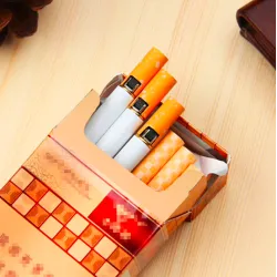 Cigarette shape refillable butane gas lighterLighters