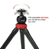 Portable flexible octopus mini tripod phone camera holder selfie stickTripods & stands
