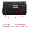 Android 9 - DIN-2 car radio - 7'' touch screen - GPS - Bluetooth - FM - WIFI -MP3 - MirrorlinkRadio