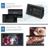 Android 9 - DIN-2 car radio - 7'' touch screen - GPS - Bluetooth - FM - WIFI -MP3 - MirrorlinkRadio