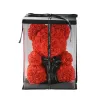 Rose bear - bear made from infinity roses - 40 cmValentine's day