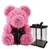 Rose bear - bear made from infinity roses - 40 cmValentine's day