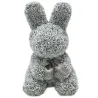Infinity rose flower easter bunny 40 cmValentine's day