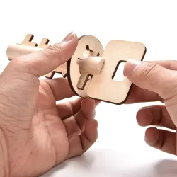 Wooden puzzle key toyEducational
