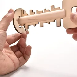 Wooden puzzle key toyEducational