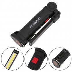 COB LED torch - USB rechargeable - with hanging hookSurvival tools