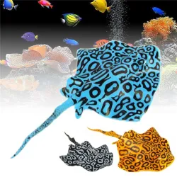 Aquarium decoration - glowing in the dark - silicone mantaAquarium