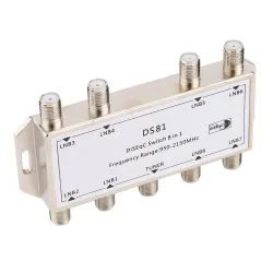 8 in 1 - satellite signal - DiSEqC switchSatellite Receiver
