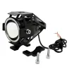 U7 Angel Eye motorcycle LED headlight with switch - fog lamp - CREE chip 3000LM - 2 piecesLights