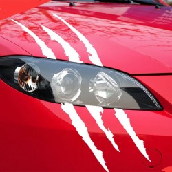Claw marks - reflective car sticker - 40 * 12cmStickers