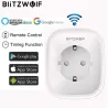 BW-SHP2 WIFI - 220V 16A - smart socket - EU plug - remote control - timing switchPlugs