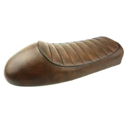 Vintage motorcycle flat saddle for Honda CB125S CB200 CB350 CL350 CB400Motorbike parts