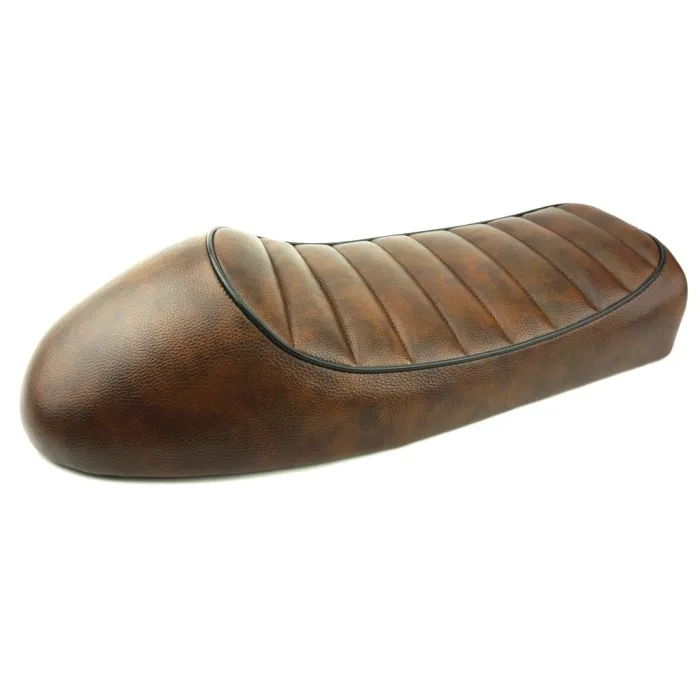 Vintage motorcycle flat saddle for Honda CB125S CB200 CB350 CL350 CB400Motorbike parts