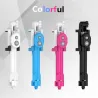 Tripod Bluetooth selfie stick with shutter button for smartphoneSelfie sticks