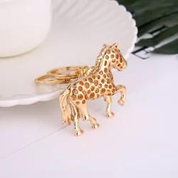 Crystal horse - keychainKeyrings