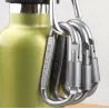 Aluminum carabiner - D type quick hook 6 pcsSurvival tools