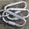 Aluminum carabiner - D type quick hook 6 pcsSurvival tools