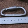 Aluminum carabiner - D type quick hook 6 pcsSurvival tools