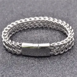 316L stainless steel bracelet with magnetic claspBracelets