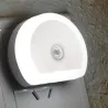 LED dual USB charger plug with sensor lightChargers