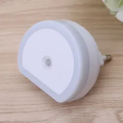 LED dual USB charger plug with sensor lightChargers