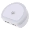 LED dual USB charger plug with sensor lightChargers