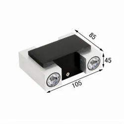 Decorative wall Led lamp 85 - 265V 4WWall lights