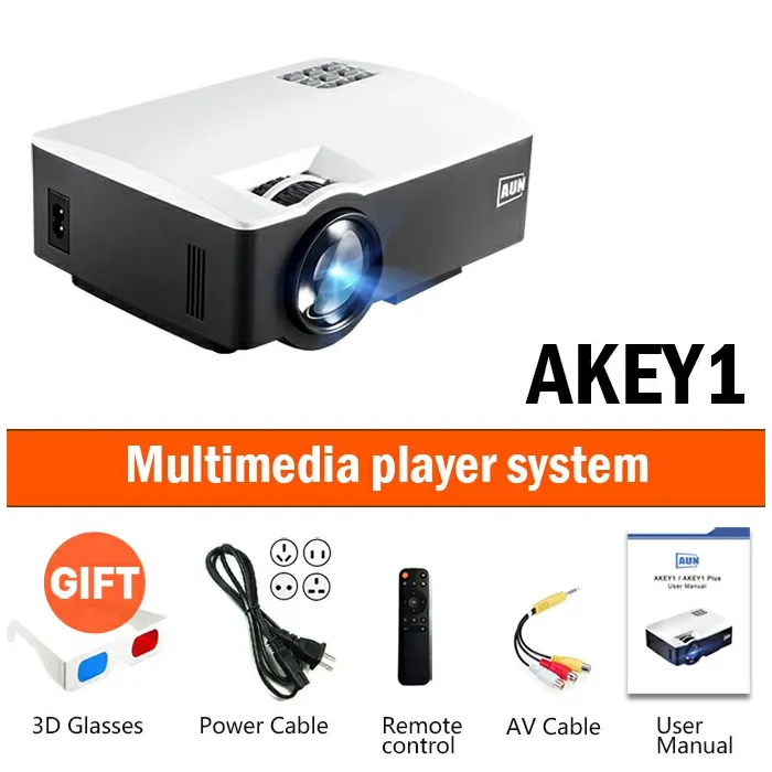 LED 1800L - support full HD - mini projectorProjectors