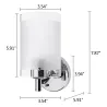 AC85-265V E27 Led modern glass wall lamp lightWall lights