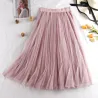 Fashion midi pleated skirtDresses