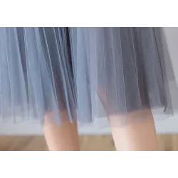 Fashion midi pleated skirtDresses