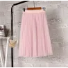 Fashion midi pleated skirtDresses